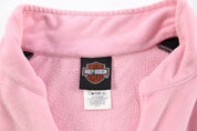 Women's Harley Davidson Motorcycles Pink & Black Jacket - ThriftedThreads.com