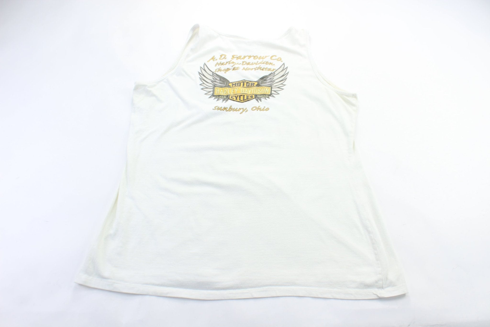 Women's Harley Davidson Motorcycles Sunbury, Ohio Tank Top - ThriftedThreads.com