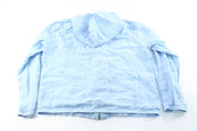 Women's Juicy Couture Baby Blue Zip Up Jacket - ThriftedThreads.com