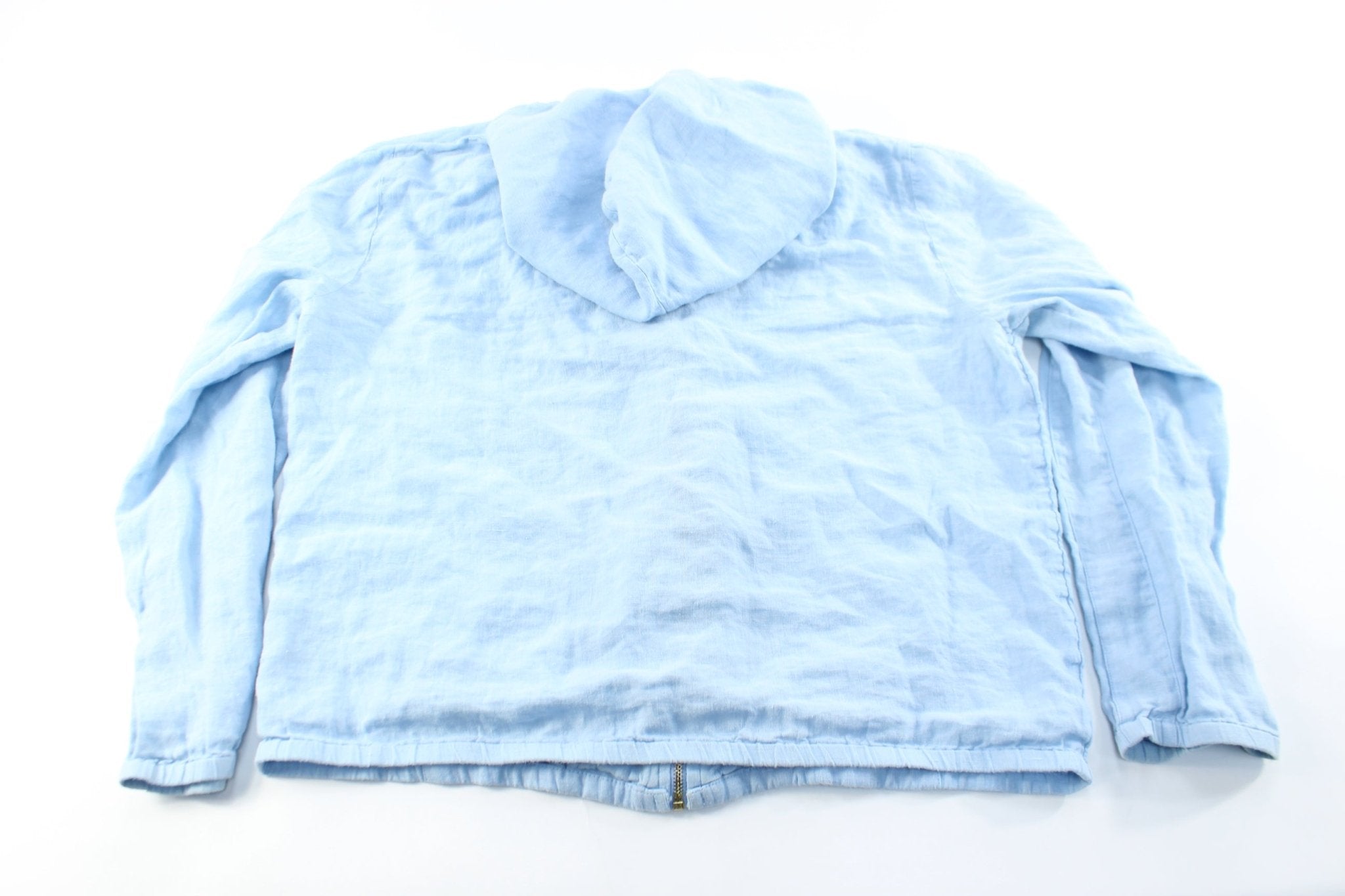 Women's Juicy Couture Baby Blue Zip Up Jacket - ThriftedThreads.com