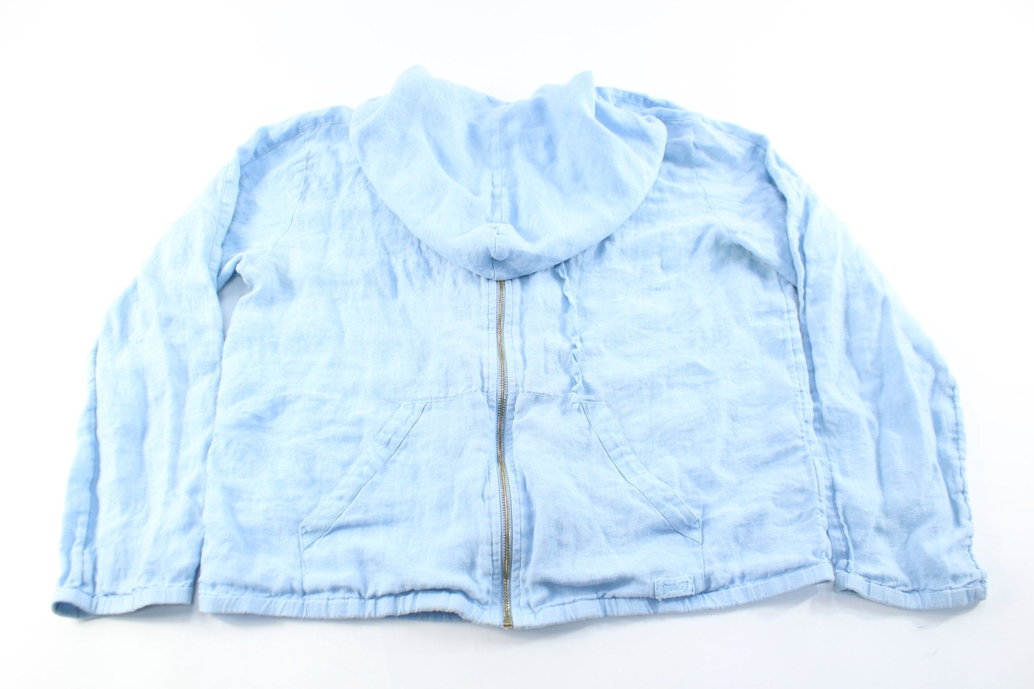 Women's Juicy Couture Baby Blue Zip Up Jacket - ThriftedThreads.com