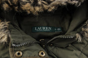 Women's Ralph Lauren Olive Green Quilted Jacket - ThriftedThreads.com