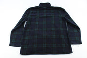 Women's Ralph Lauren Plaid Fleece Jacket - ThriftedThreads.com