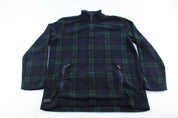 Women's Ralph Lauren Plaid Fleece Jacket - ThriftedThreads.com