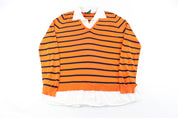 Women's Ralph Lauren Striped Button Up - ThriftedThreads.com
