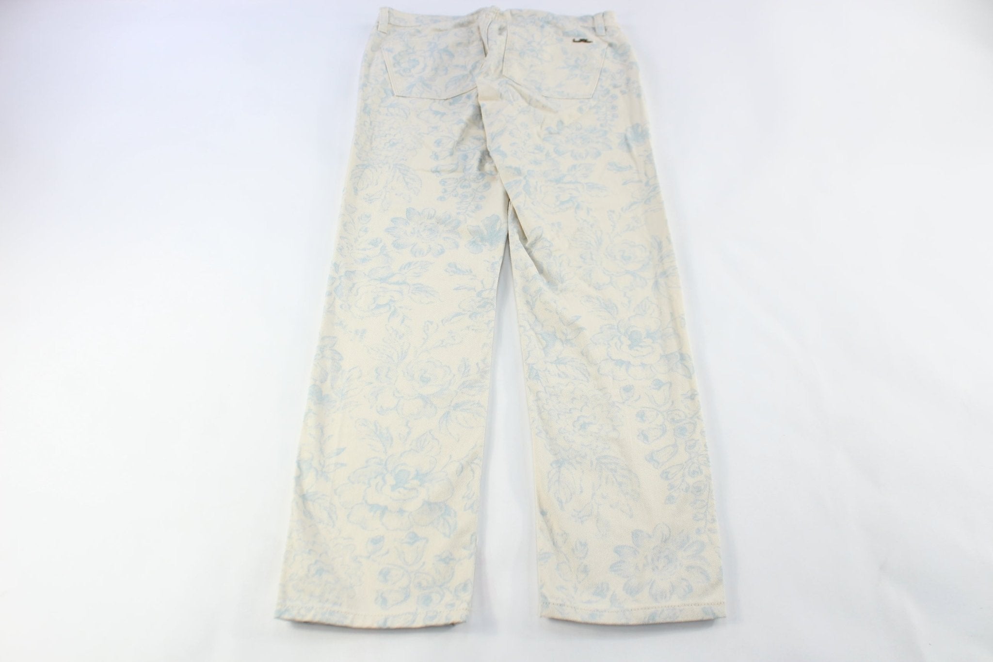 Buy Mid Blue Denim Floral Embroidered Wide Leg Jeans (3-16yrs) from Next USA