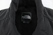 Women's The North Face Embroidered Logo Black Zip Up Jacket - ThriftedThreads.com