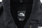 Women's The North Face Embroidered Logo Black Zip Up Jacket - ThriftedThreads.com