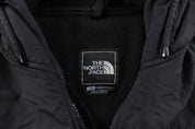 Women's The North Face Embroidered Logo Black Zip Up Jacket - ThriftedThreads.com