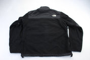 Women's The North Face Embroidered Logo Black Zip Up Jacket - ThriftedThreads.com