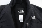 Women's The North Face Embroidered Logo Black Zip Up Jacket - ThriftedThreads.com