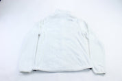 Women's The North Face Embroidered Logo White Jacket - ThriftedThreads.com