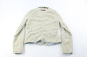 Women's Tommy Jeans Beige Corduroy Coat - ThriftedThreads.com