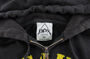 WWE John Cena Regret Nothing Fear Less Zip Up Hoodie Vest - ThriftedThreads.com