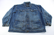 Y2K Rocawear Denim Chore Jacket - ThriftedThreads.com