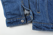 Youth Hard Rock Hotel Embroidered Las Vegas Denim Jacket - ThriftedThreads.com