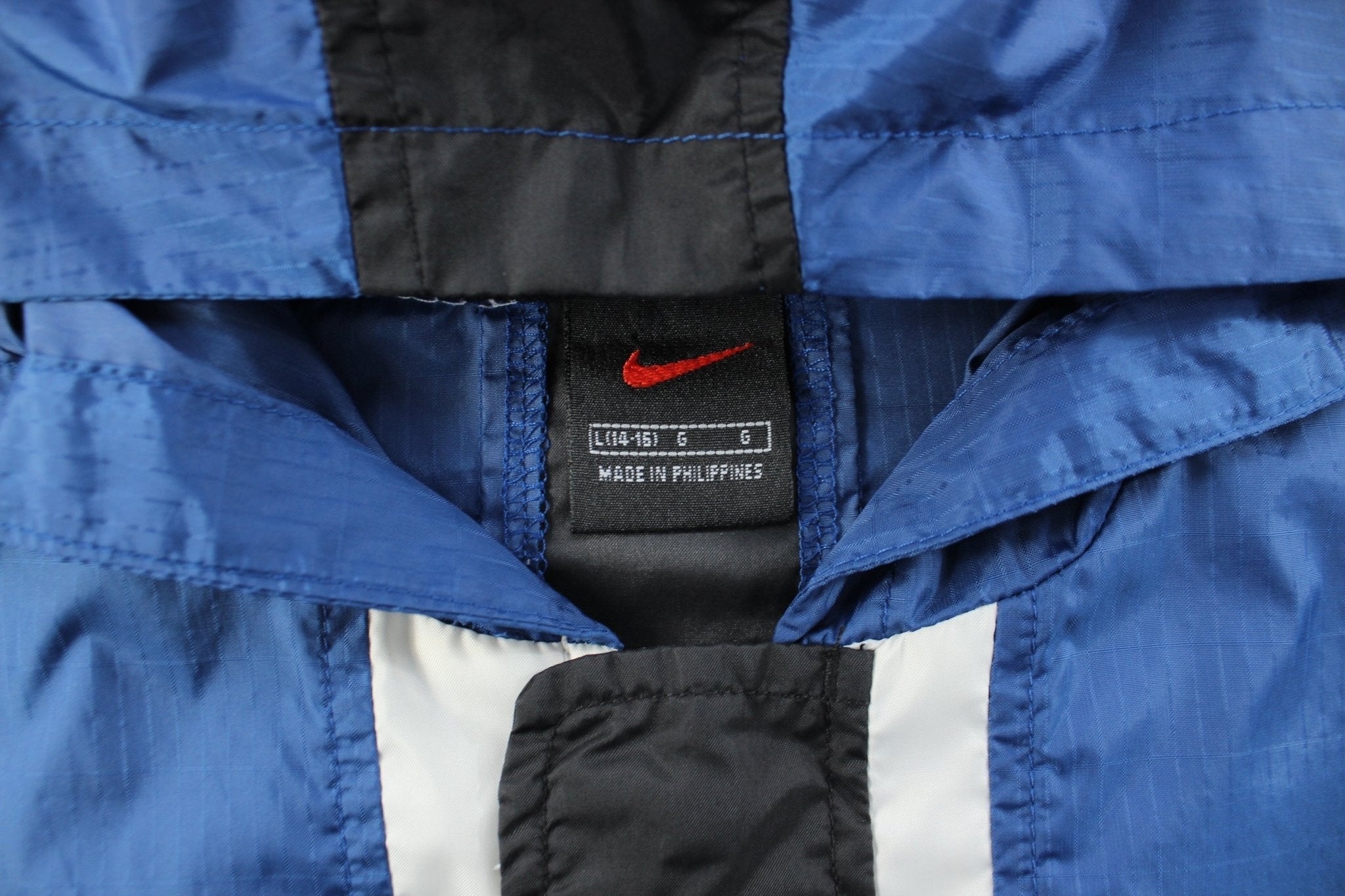Youth Nike Embroidered Logo Half Zip Jacket - Jackets - Thrifted Threads