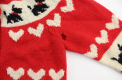 Youth One of a Kind by Shirley Duffy Knitted Cardigan Sweater - ThriftedThreads.com