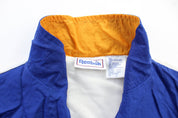 Youth Reebok Embroidered Logo Blue Zip Up Jacket - ThriftedThreads.com